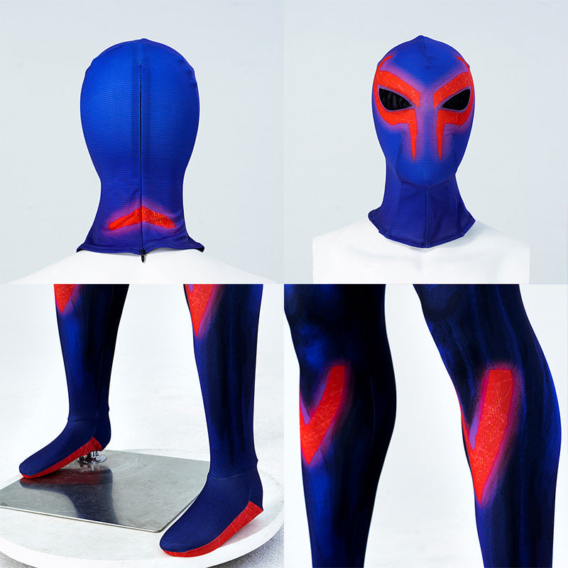 Marvel Spider-Man: Across The Spider-Verse Miguel O'Hara Spider-Man 2099 Cosplay Costume