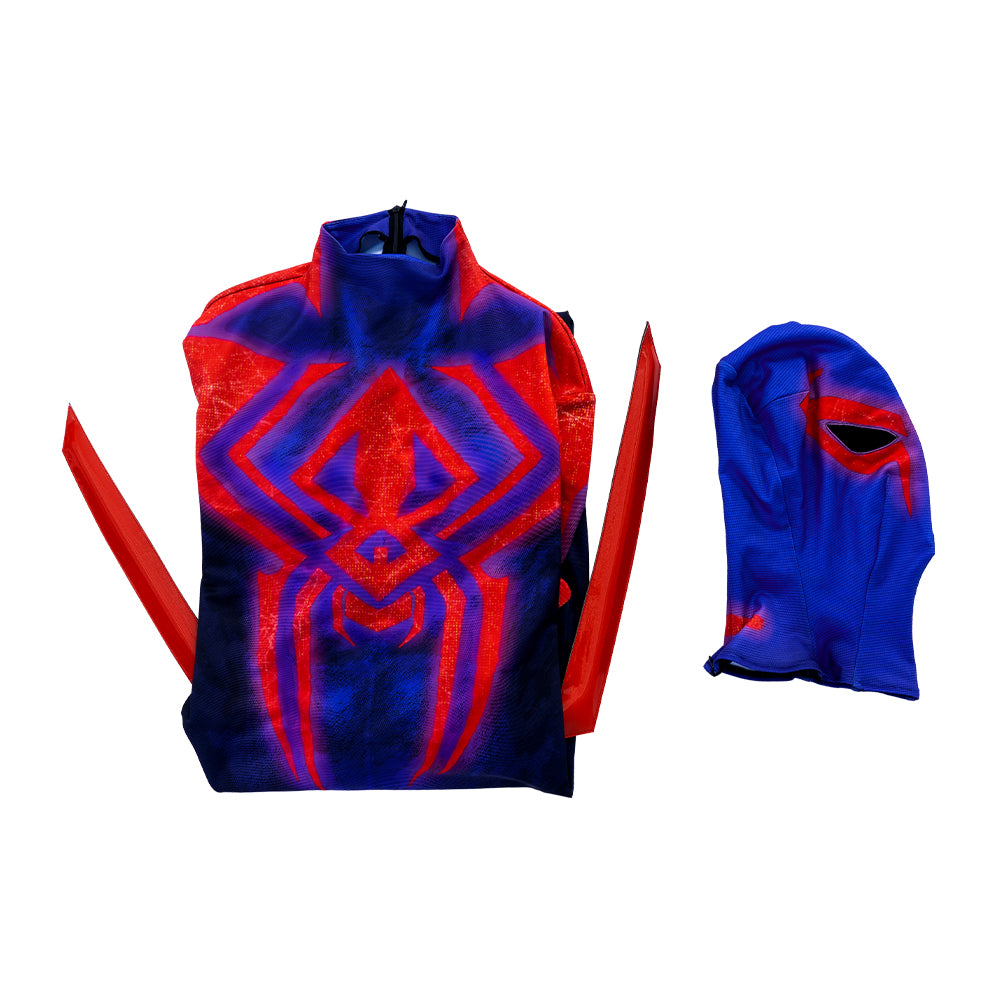 Marvel Spider-Man: Across The Spider-Verse Miguel O'Hara Spider-Man 2099 Cosplay Costume