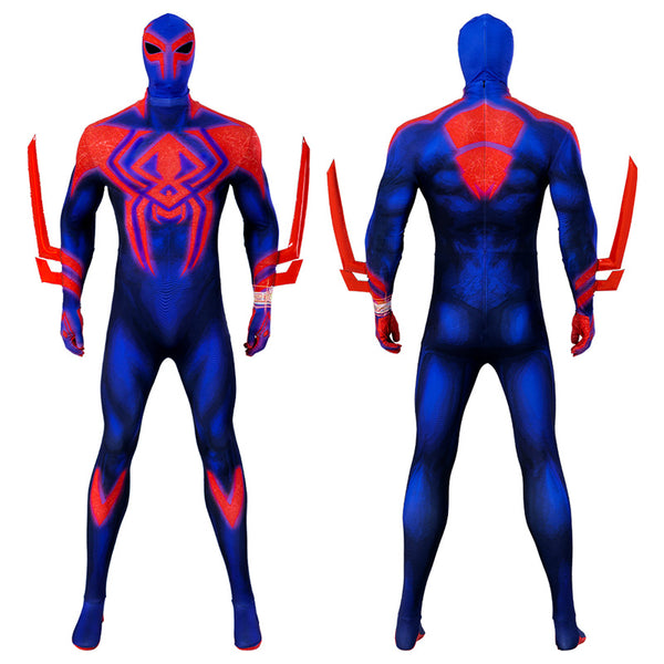 Marvel Spider-Man: Across The Spider-Verse Miguel O'Hara Spider-Man 2099 Cosplay Costume