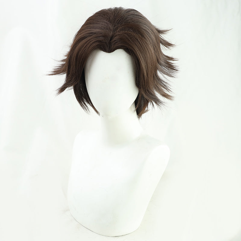 Marvel Spider-Man: Across The Spider-Verse Miguel O'Hara Spider-Man 2099 Brown Cosplay Wig