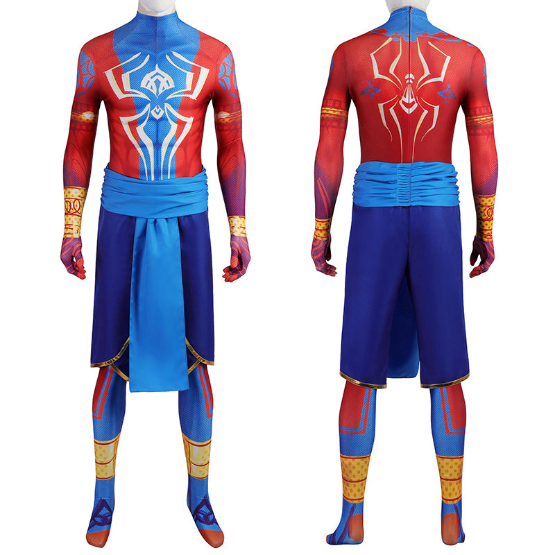 Marvel Spider-Man: Across The Spider-Verse Spider-Man India Pavitr Prabhakar Cosplay Costume