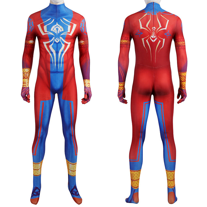 Marvel Spider-Man: Across The Spider-Verse Spider-Man India Pavitr Prabhakar Cosplay Costume