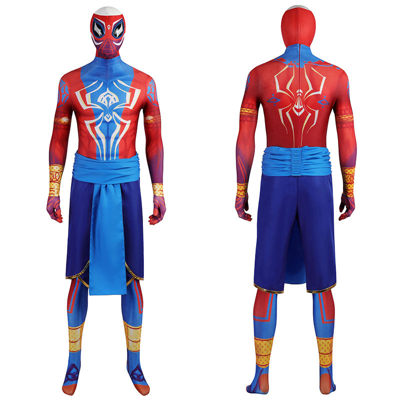 Marvel Spider-Man: Across The Spider-Verse Spider-Man India Pavitr Prabhakar Cosplay Costume