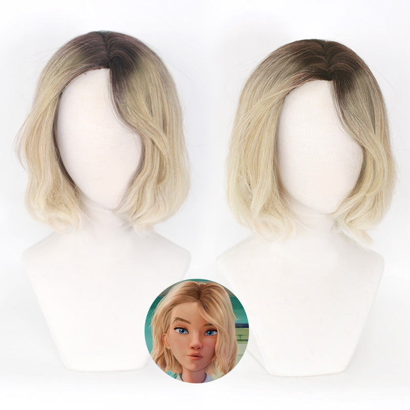 Marvel Spider-Man: Into the Spider-Verse Gwen Stacy Cosplay Wig