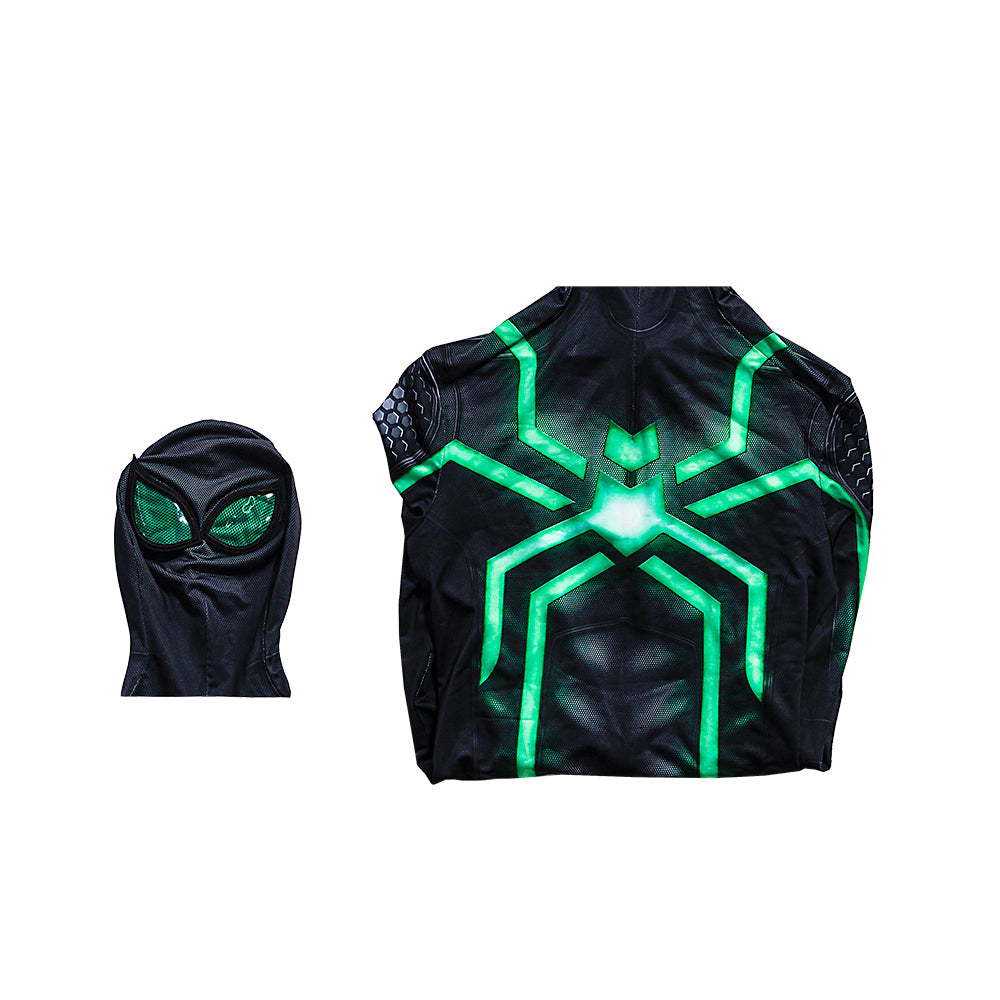 Marvel Spider-Man PS4 Spider-Man Stealth Suit Cosplay Costume