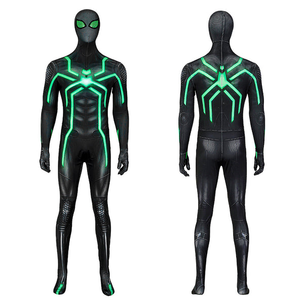 Marvel Spider-Man PS4 Spider-Man Stealth Suit Cosplay Costume