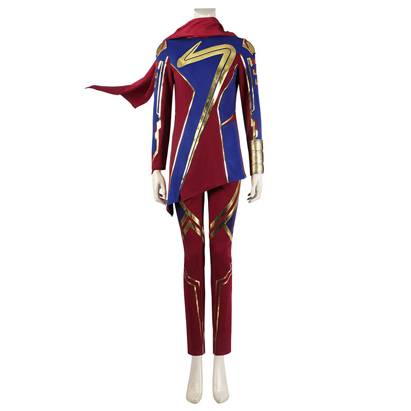 Marvel The Marvels Kamala Khan Ms. Marvel Cosplay Costume