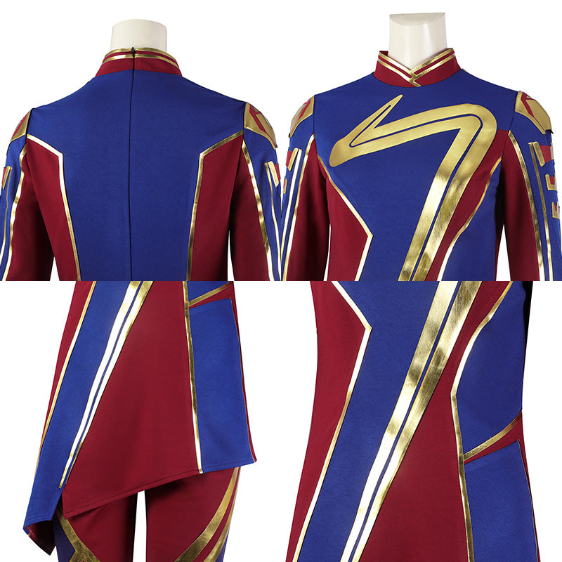 Marvel The Marvels Kamala Khan Ms. Marvel Cosplay Costume