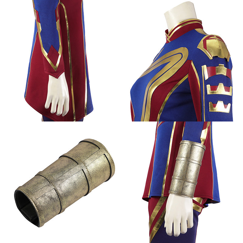 Marvel The Marvels Kamala Khan Ms. Marvel Cosplay Costume
