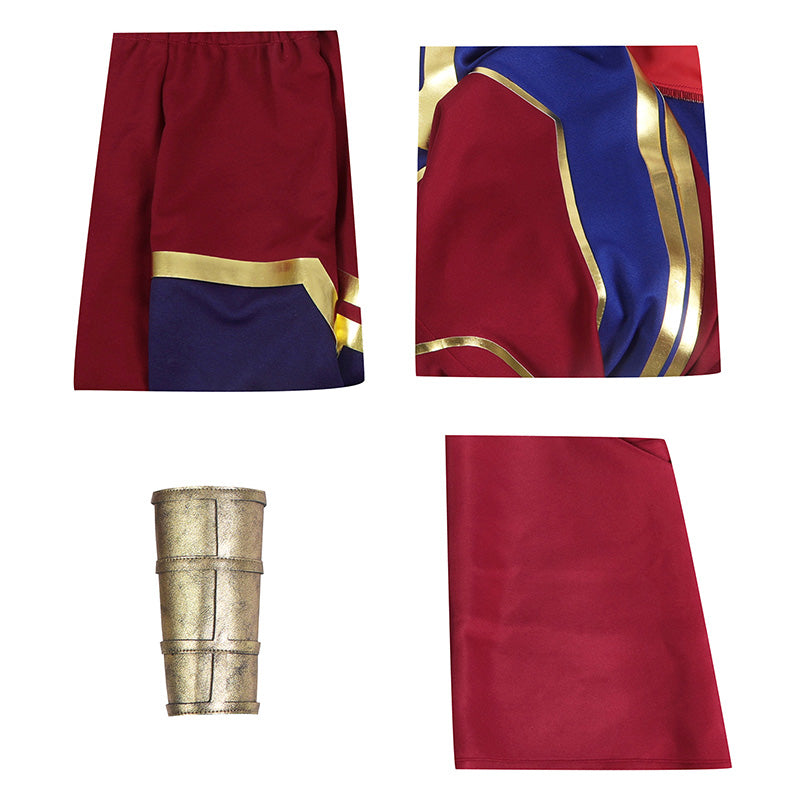 Marvel The Marvels Kamala Khan Ms. Marvel Cosplay Costume