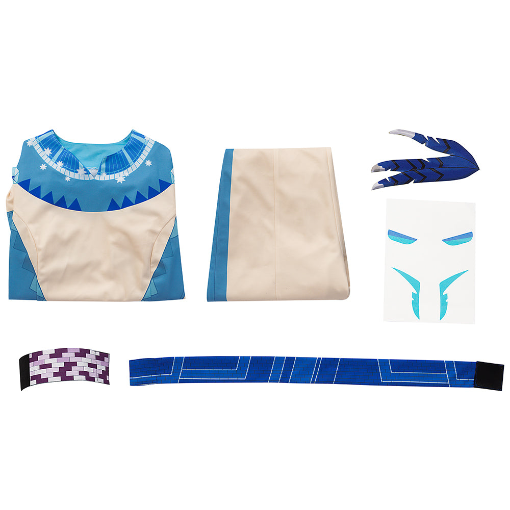 Marvel What If...? Season 2 Mohawk Kahhori Cosplay Costume