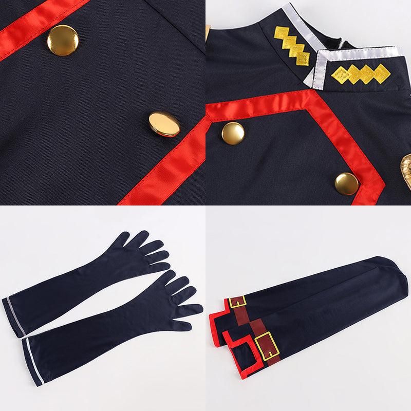 Mato Seihei no Slave Chained Soldier Shushu Suruga Cosplay Costume