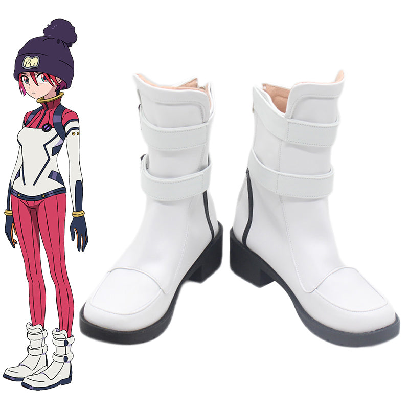 Mobile Suit Gundam GQuuuuuuX Amate Yuzuriha MACHU Battle Suit Cosplay Shoes