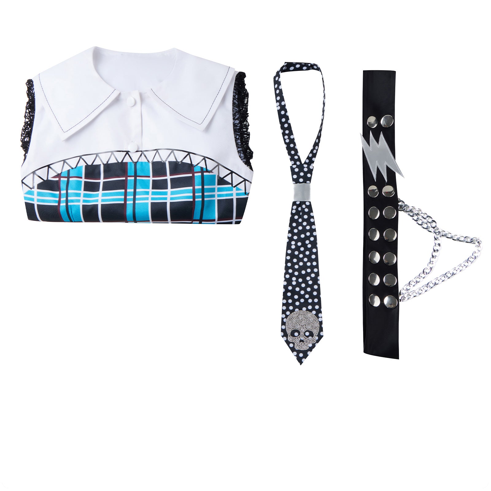 Monster High Anime Frankie Stein Cosplay Costume