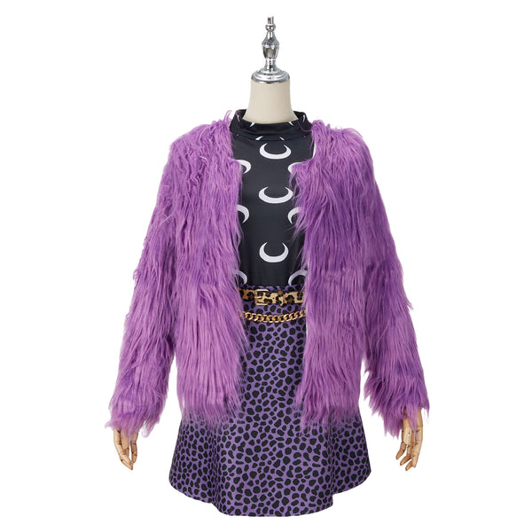 Monster High Live Action Movie Clawdeen Wolf Cosplay Costume