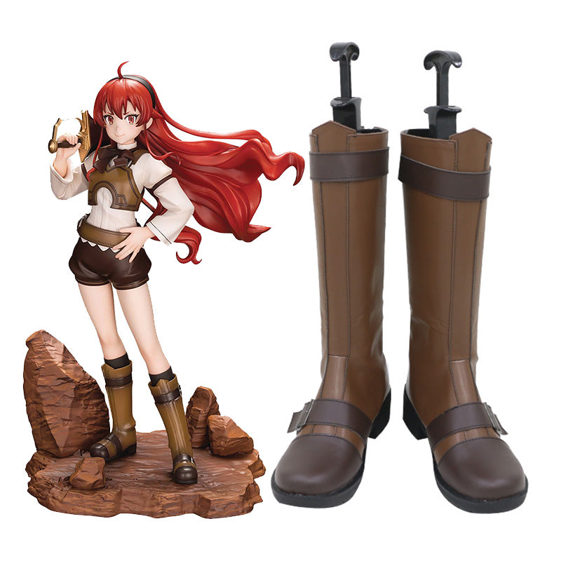 Mushoku Tensei Eris Boreas Greyrat Eris Greyrat Shoes Cosplay Boots