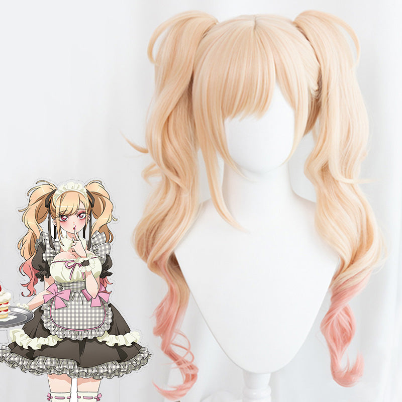 My Dress-Up Darling Sono Bisque Doll Wa Koi Wo Suru Kitagawa Marin Maid Cosplay Wig