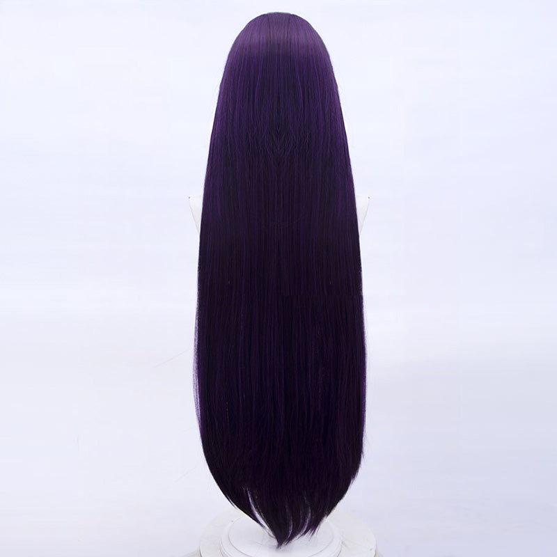 My Happy Marriage Watashi no Shiawase na Kekkon Miyo Saimori Black Purple Cosplay Wig