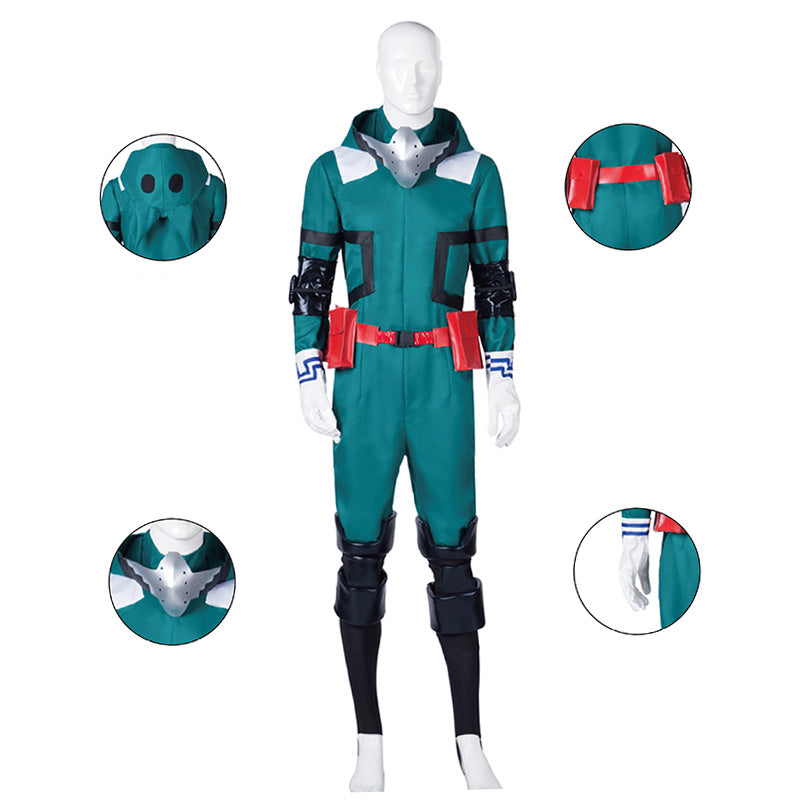 My Hero Academia Boku no Hero Akademia Izuku Midoriya Deku Cosplay Costume