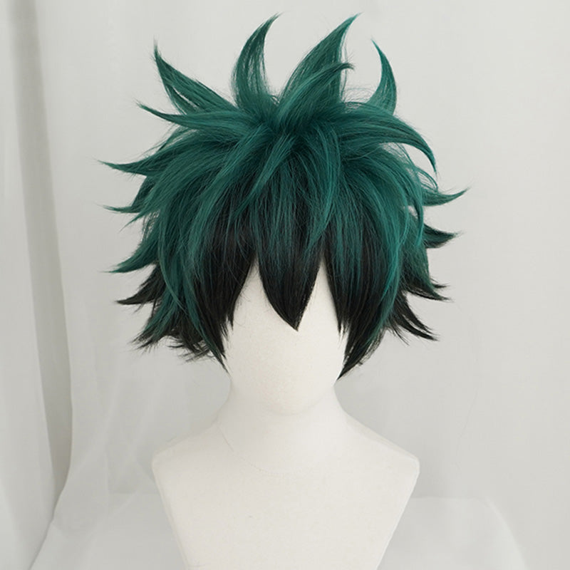 My Hero Academia Boku no Hero Akademia Izuku Midoriya Deku Cosplay Wig