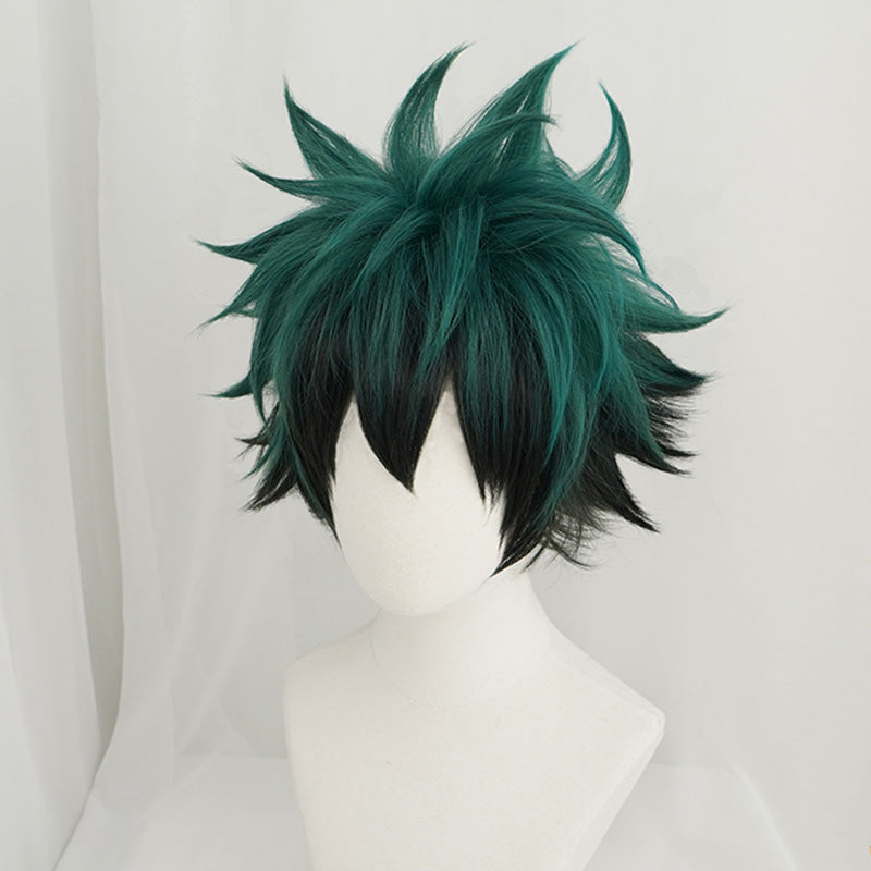 My Hero Academia Boku no Hero Akademia Izuku Midoriya Deku Cosplay Wig