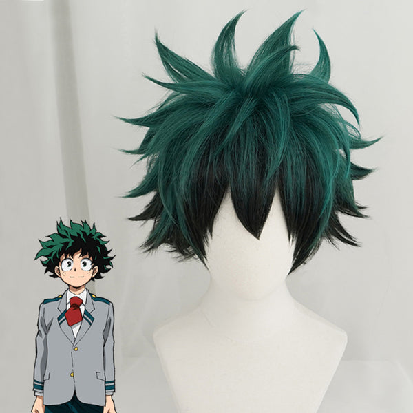 My Hero Academia Boku no Hero Akademia Izuku Midoriya Deku Cosplay Wig