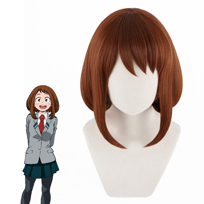 My Hero Academia Boku no Hero Akademia Ochako Uraraka Cosplay Wig