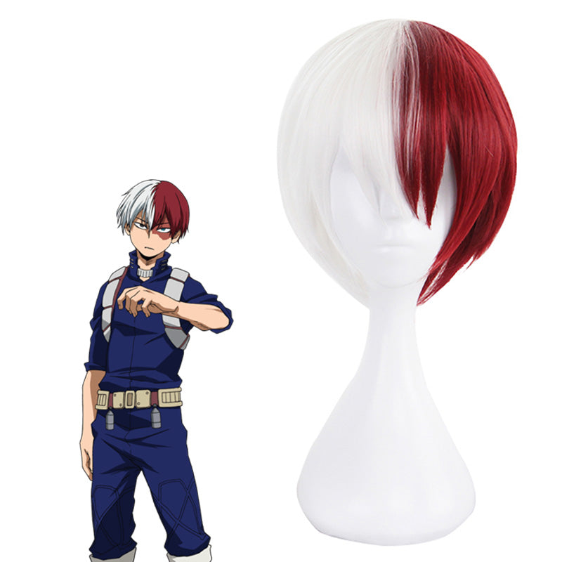 My Hero Academia Boku no Hero Akademia Shoto Todoroki Cosplay Wig