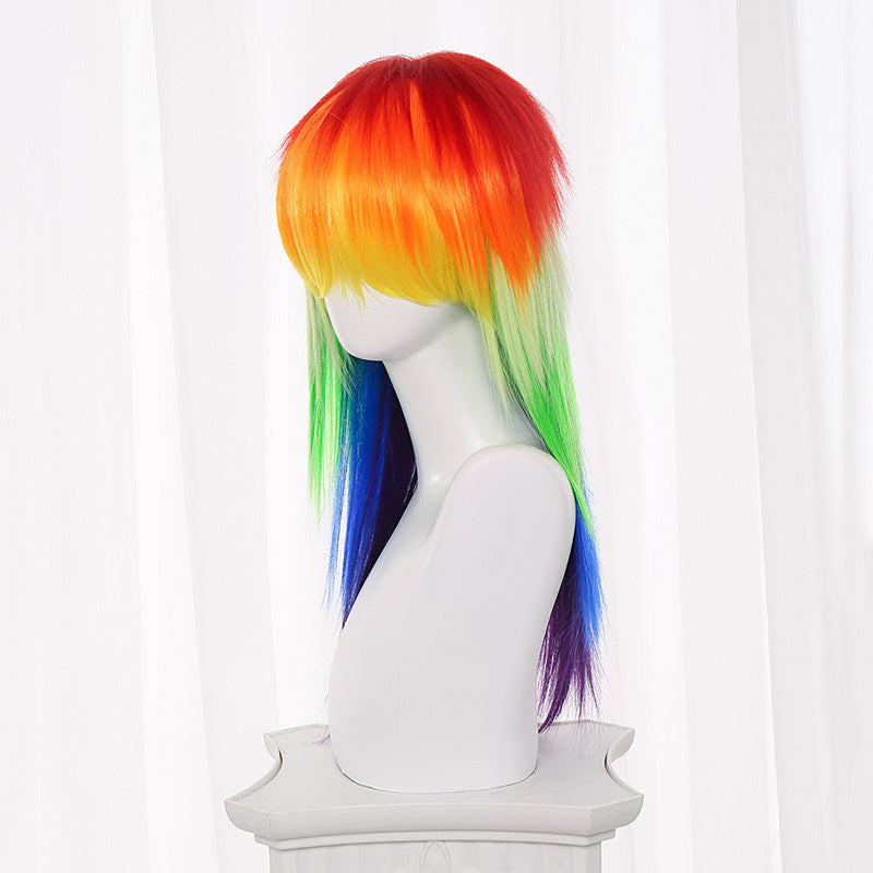 My Little Pony: Friendship Is Magic Rainbow Dash B Edition Cosplay Wig