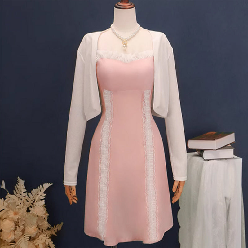 Nana Nana Komatsu Pink Dress Cosplay Costume