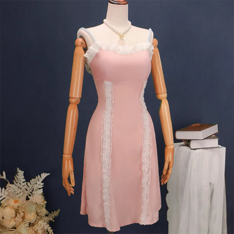 Nana Nana Komatsu Pink Dress Cosplay Costume