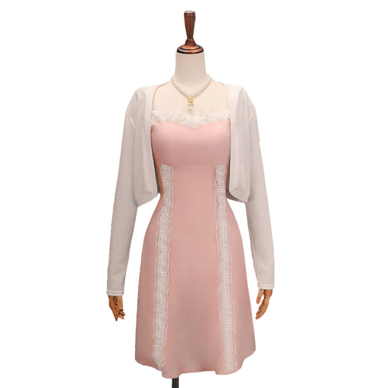 Nana Nana Komatsu Pink Dress Cosplay Costume