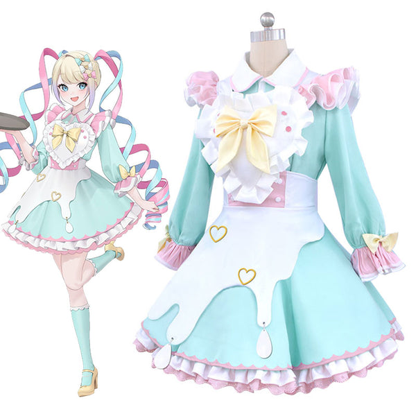 Needy Streamer Overload MGkawaiiAngel-Chan KAngel Maid Dress Cosplay Costume