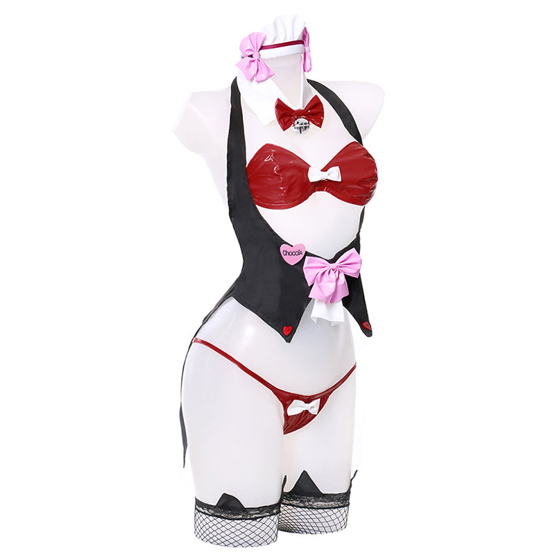 Nekopara Chocola Maid Swimsuit Cosplay Costume