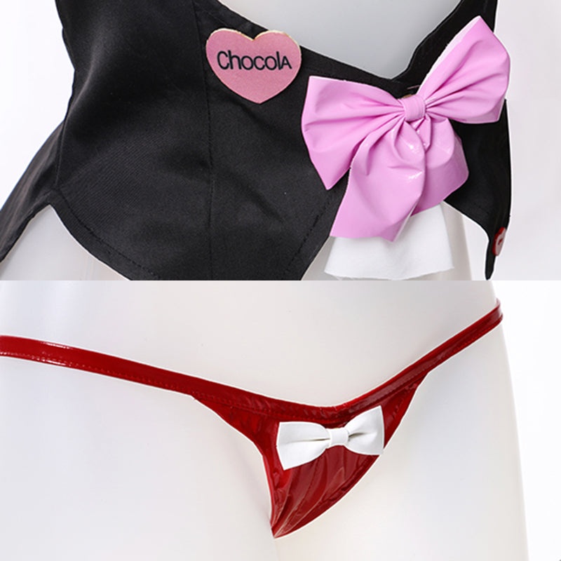 Nekopara Chocola Maid Swimsuit Cosplay Costume