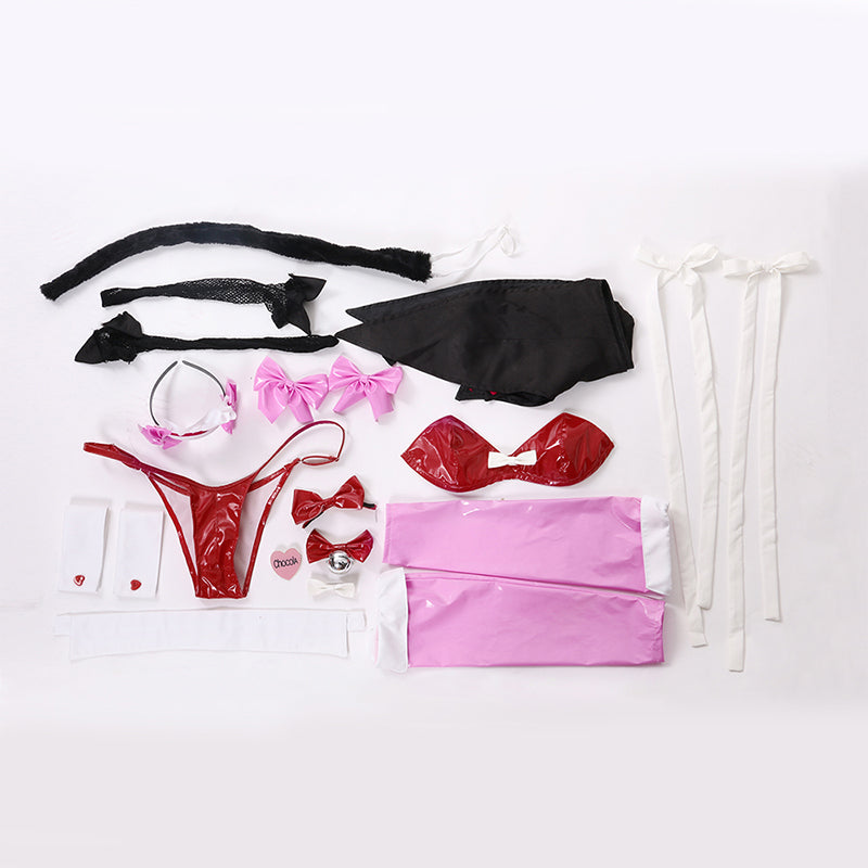 Nekopara Chocola Maid Swimsuit Cosplay Costume