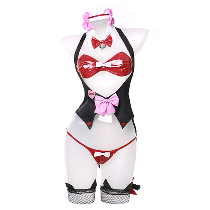 Nekopara Chocola Maid Swimsuit Cosplay Costume