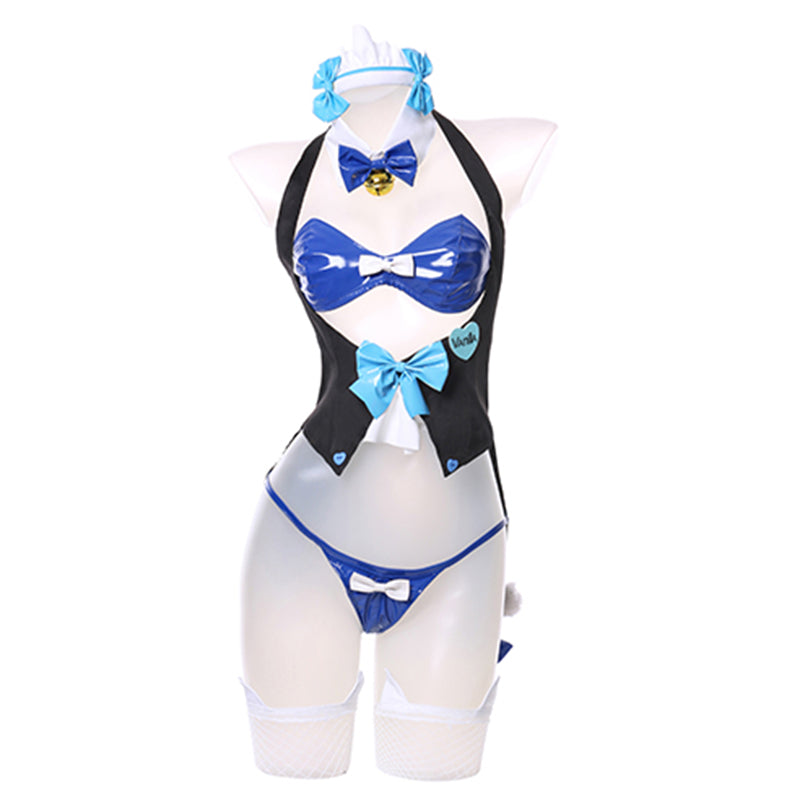 Nekopara Vanilla Maid Swimsuit Cosplay Costume