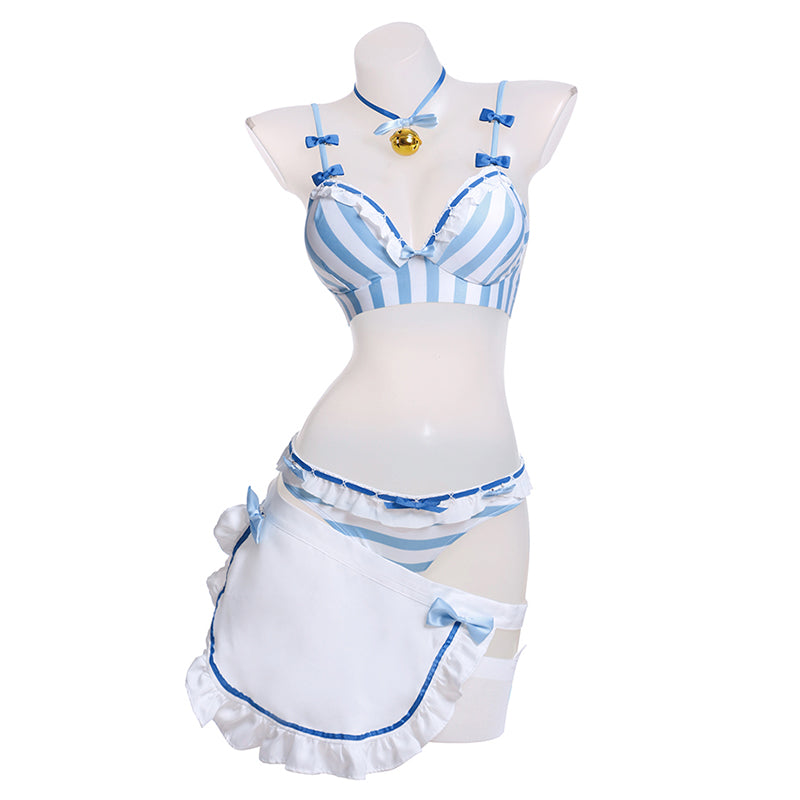 Nekopara Vanilla Swimsuit Cosplay Costume