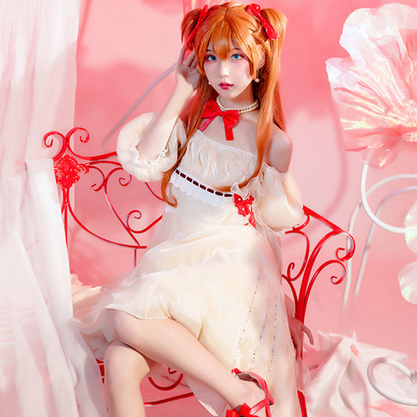 Neon Genesis Evangelion EVA Myethos Soryu Asuka Langley Cosplay Costume