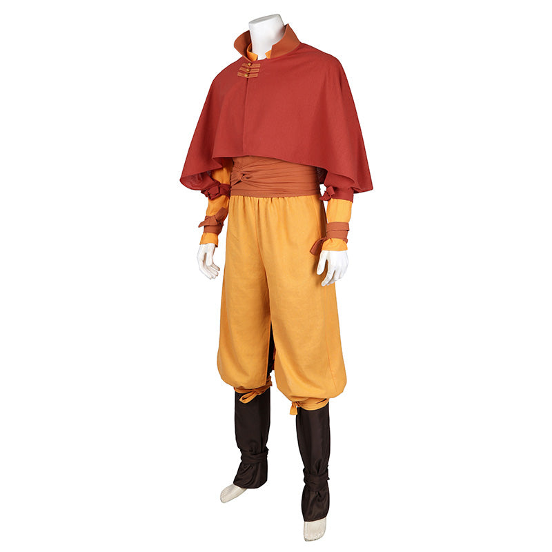 Netflix Avatar: The Last Airbender Aang Cosplay Costume