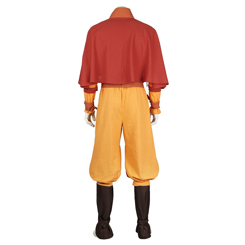 Netflix Avatar: The Last Airbender Aang Cosplay Costume