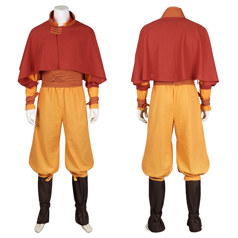 Netflix Avatar: The Last Airbender Aang Cosplay Costume