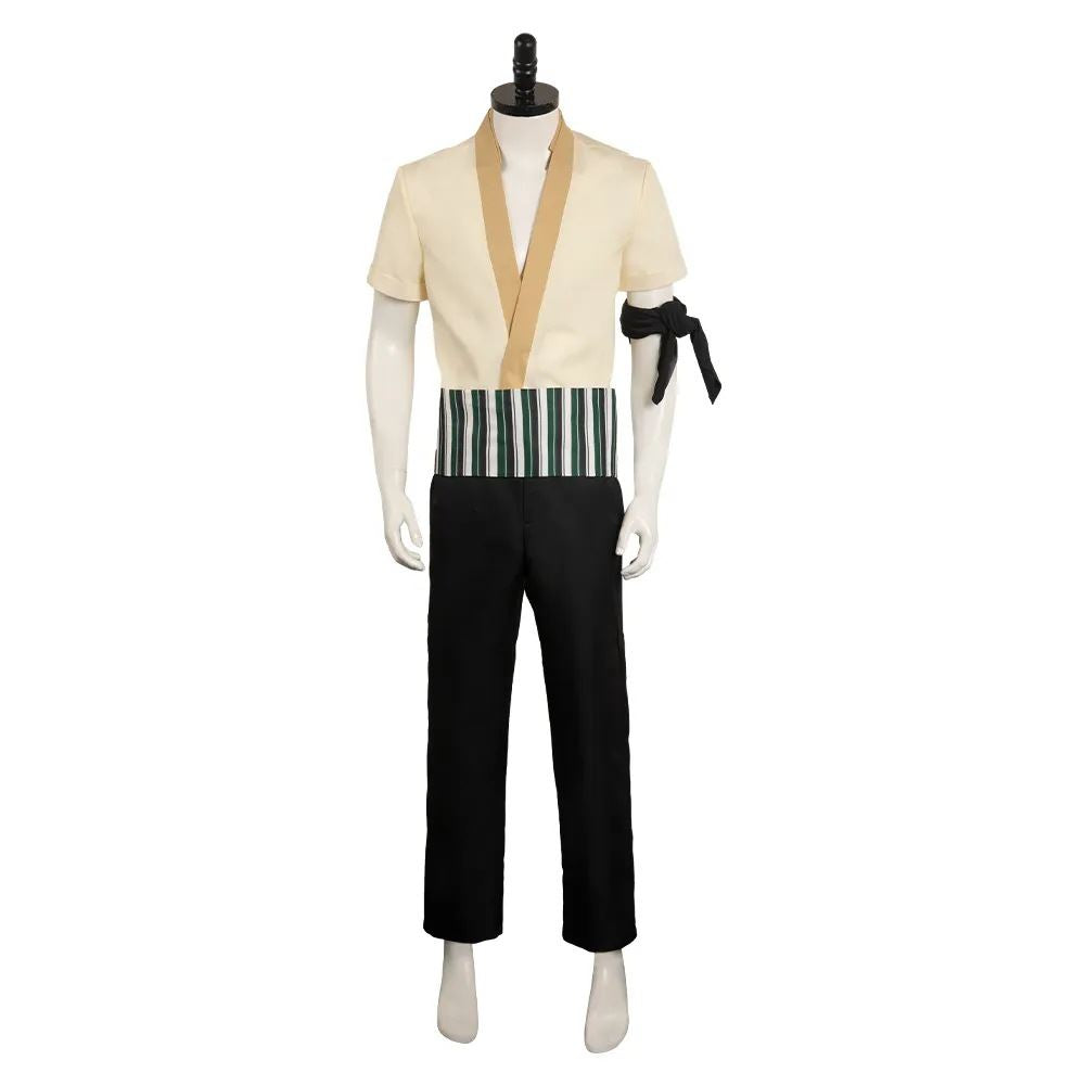 Netflix One Peice Roronoa Zoro Cosplay Costume