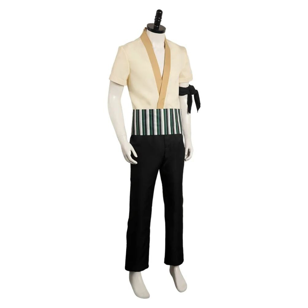 Netflix One Peice Roronoa Zoro Cosplay Costume