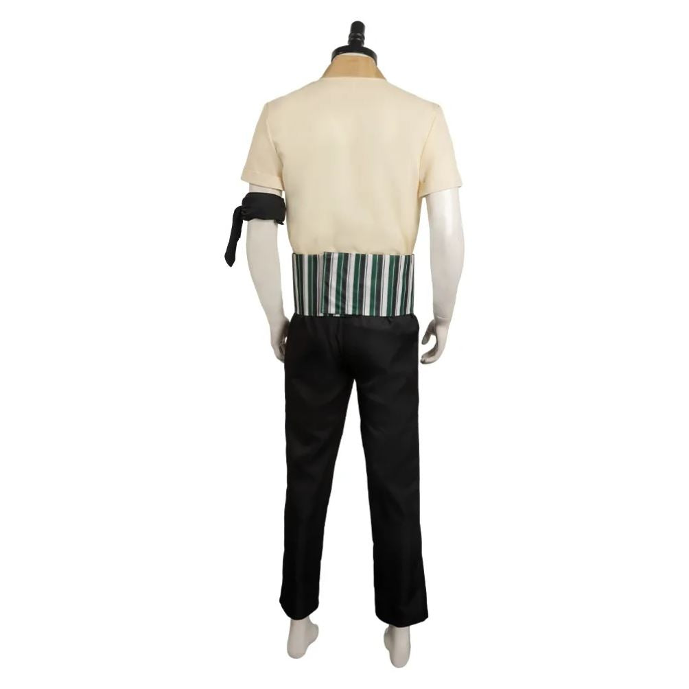 Netflix One Peice Roronoa Zoro Cosplay Costume