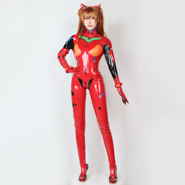 New Genesis Evangelion EVA Asuka Langley Sohryu Cosplay Costume