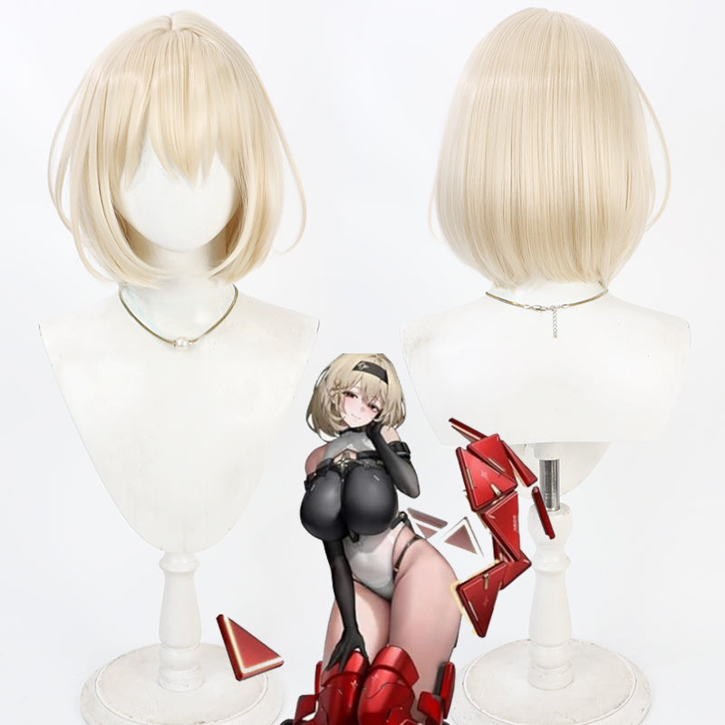Nikke: Goddess of Victory Red Shoes The Queen Of Corruption Cosplay Wig