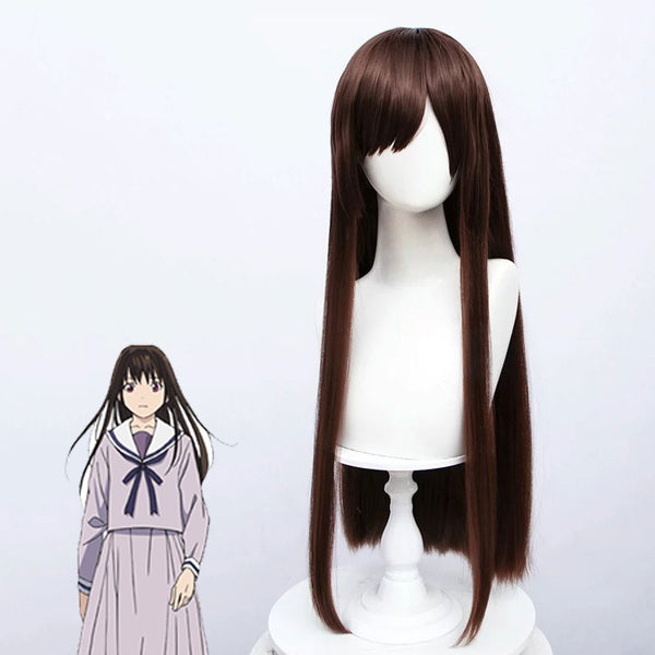 Noragami Hiyori Iki Brown Cosplay Wig