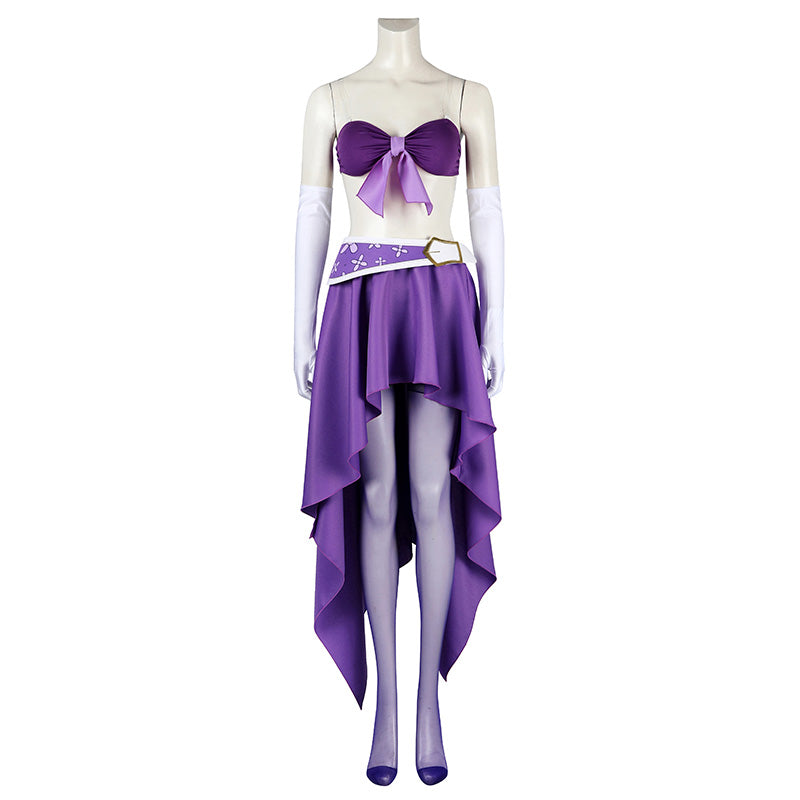 15th Anniversary Purple Cosplay Costume